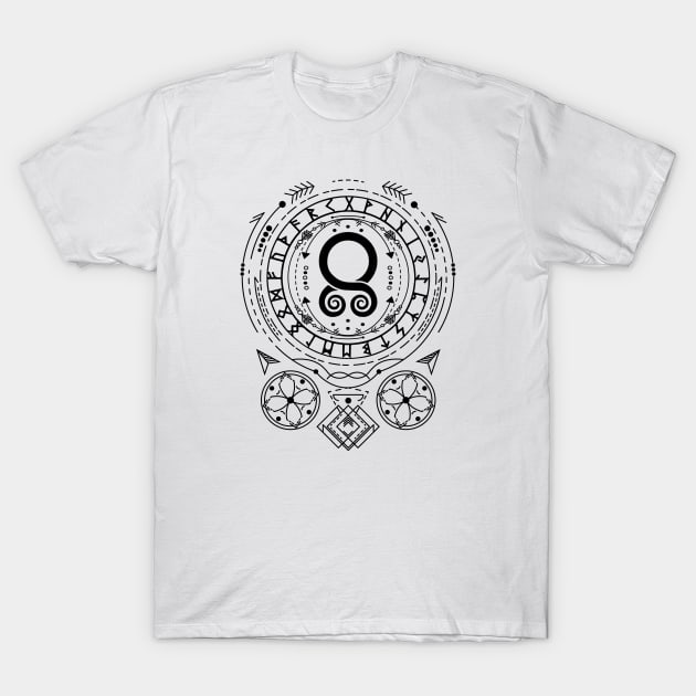 The Troll Cross | Norse Pagan Symbol T-Shirt by CelestialStudio